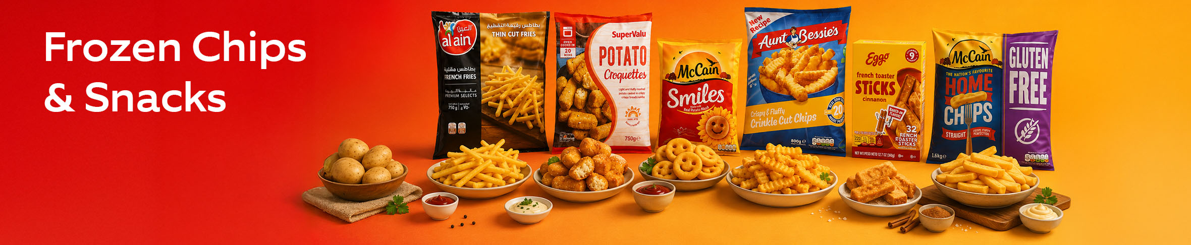 Frozen Chips & Snacks